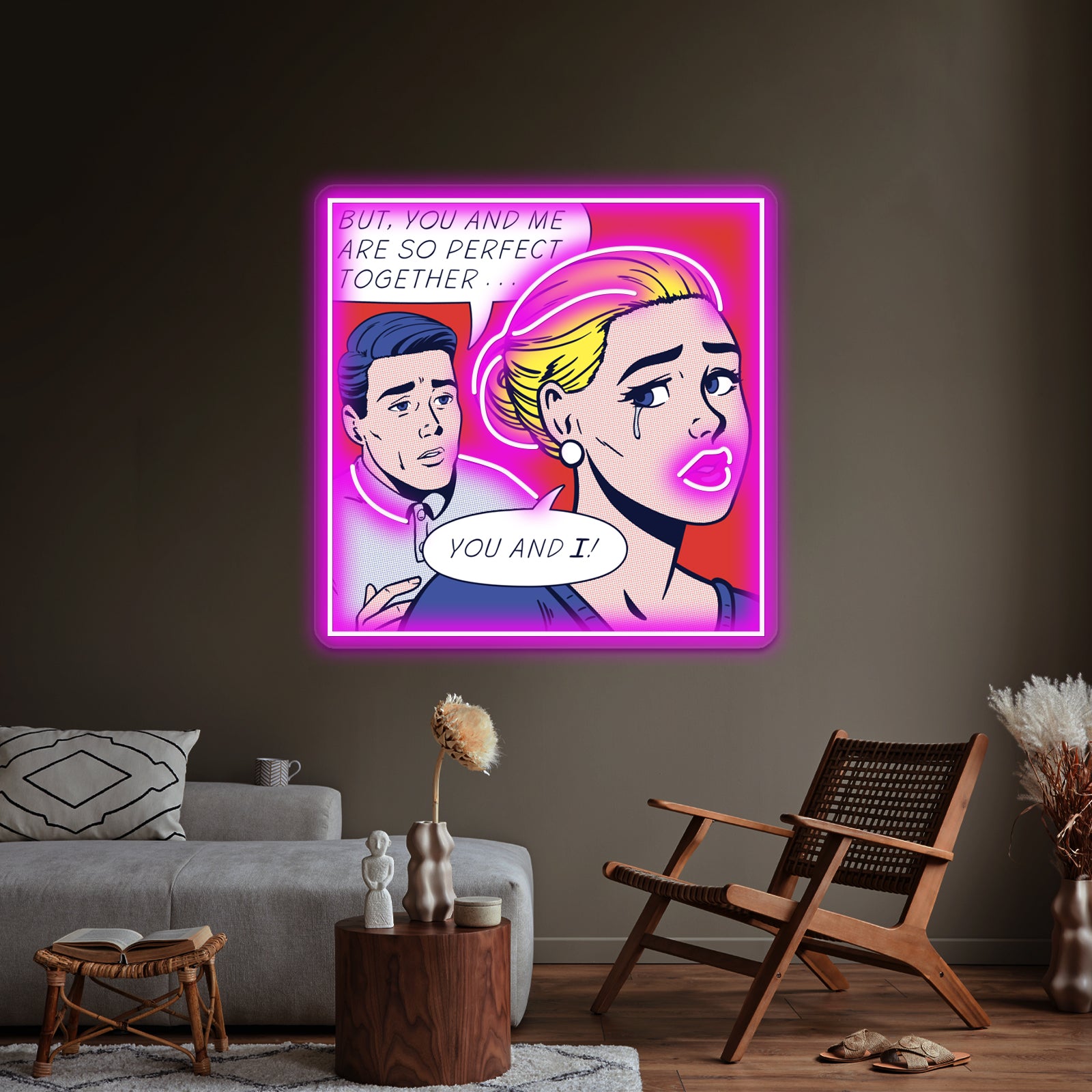 You And Popartwork Led Neon Signs | Shineneon