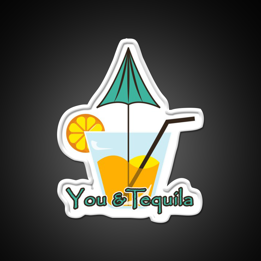You And Tequila Cocktail Bar Decor Led Neon Sign Rgb Color - LED neon sign view 11