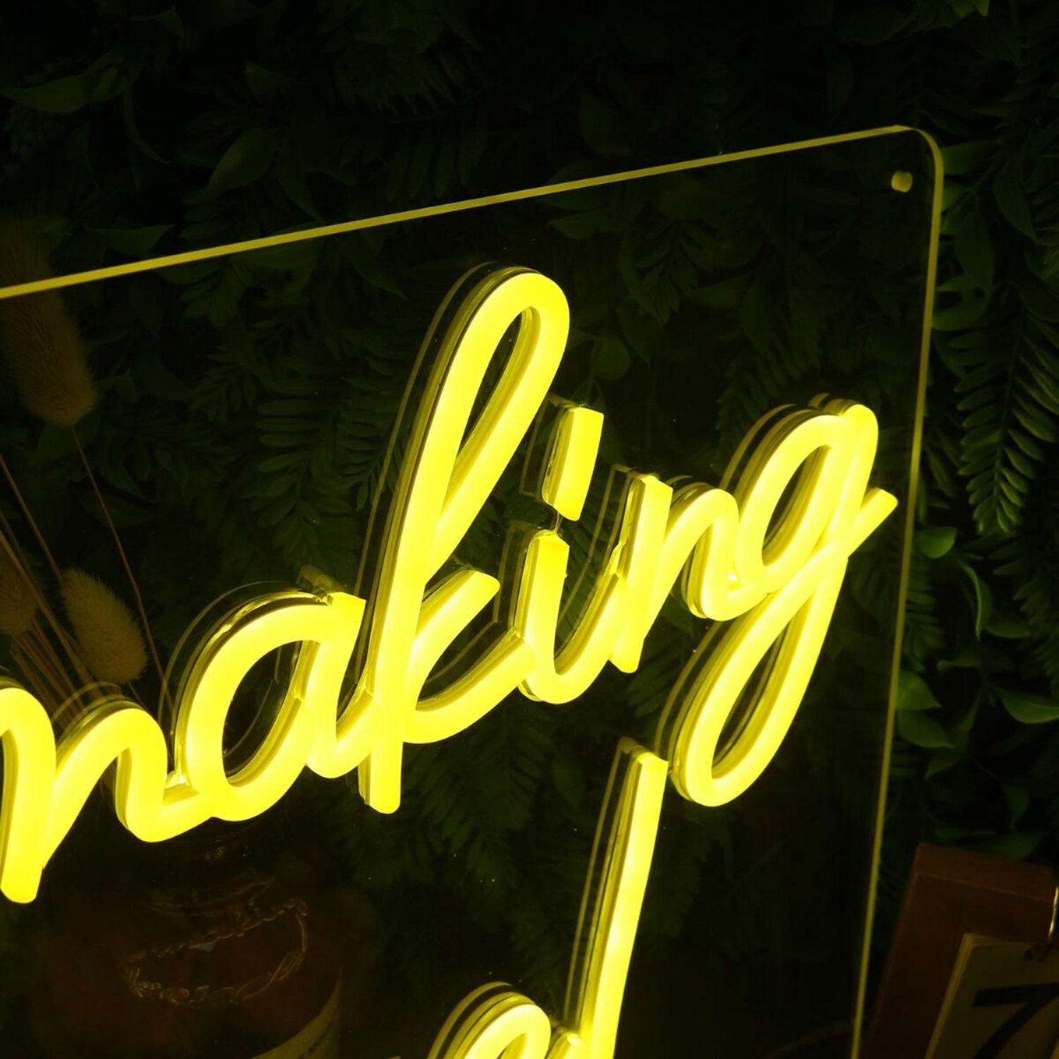 You Are Making A Difference Yellow Led Neon Sign | Shineneon