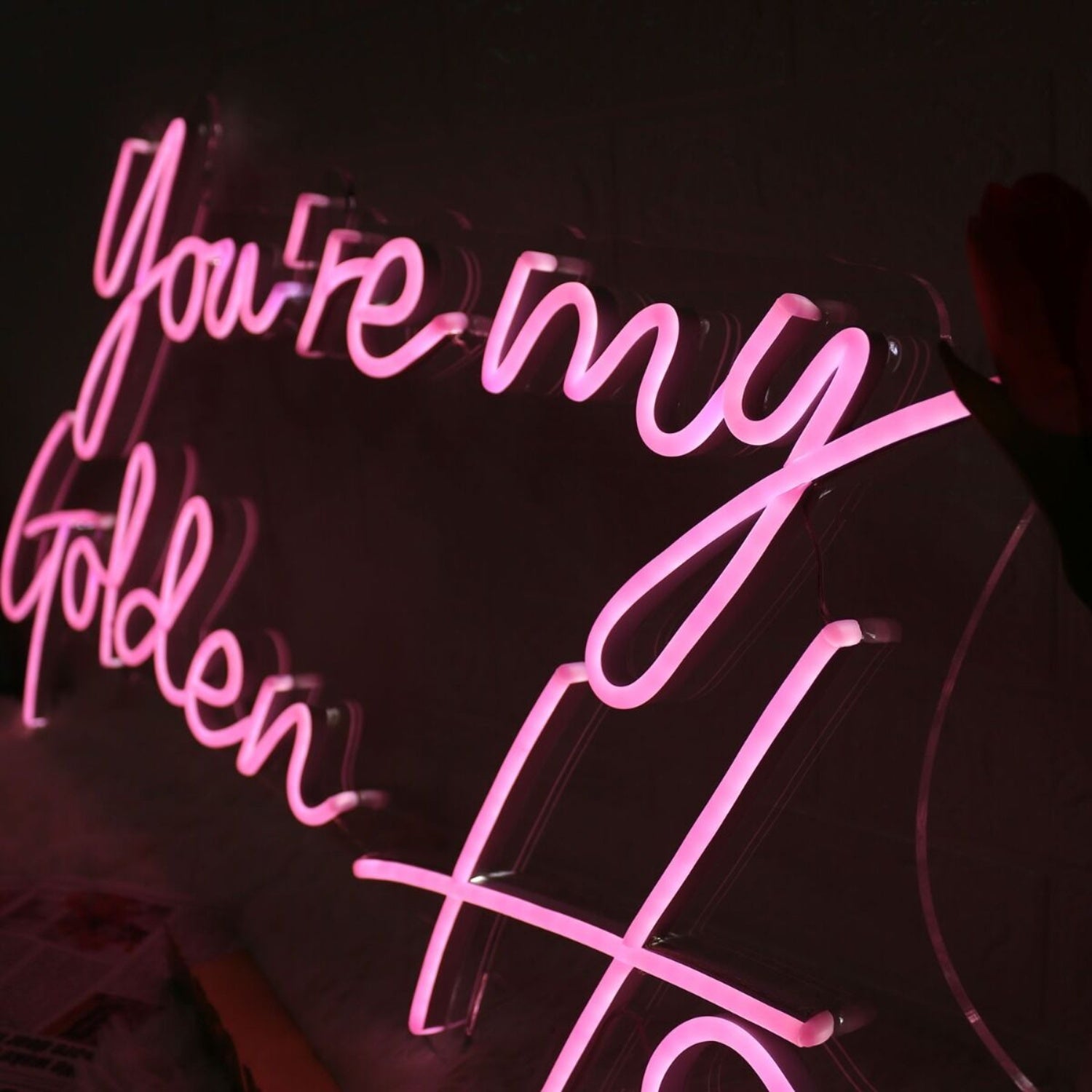 You Are My Golden Hour Pink Neon Sign | Shineneon