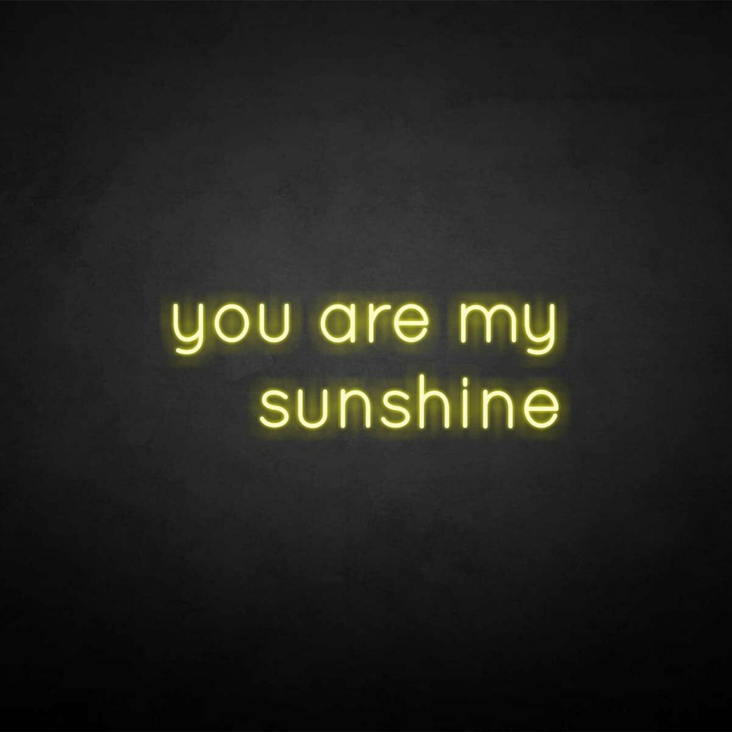 You Are My Sunshine Neon Sign | Shineneon