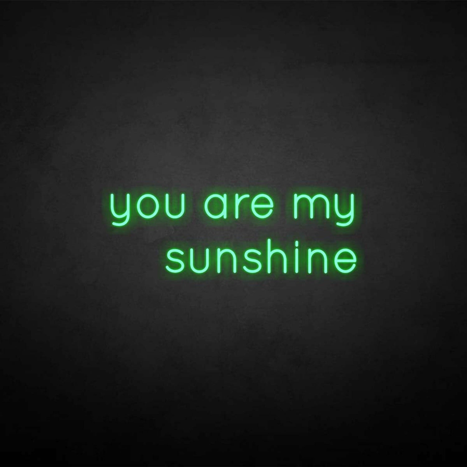 You Are My Sunshine Neon Sign | Shineneon