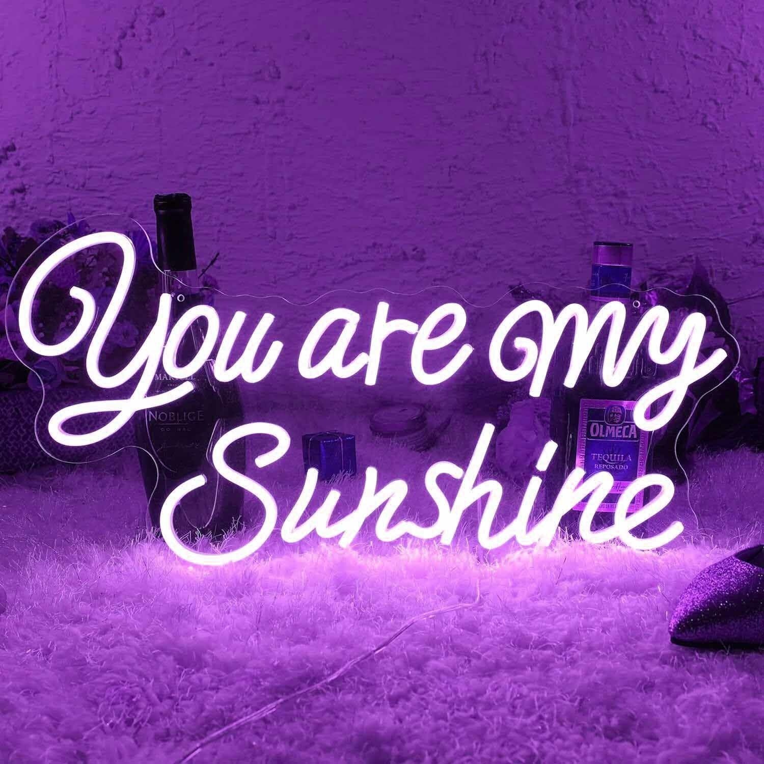You Are My Sunshine Wedding Neon Sign | Shineneon
