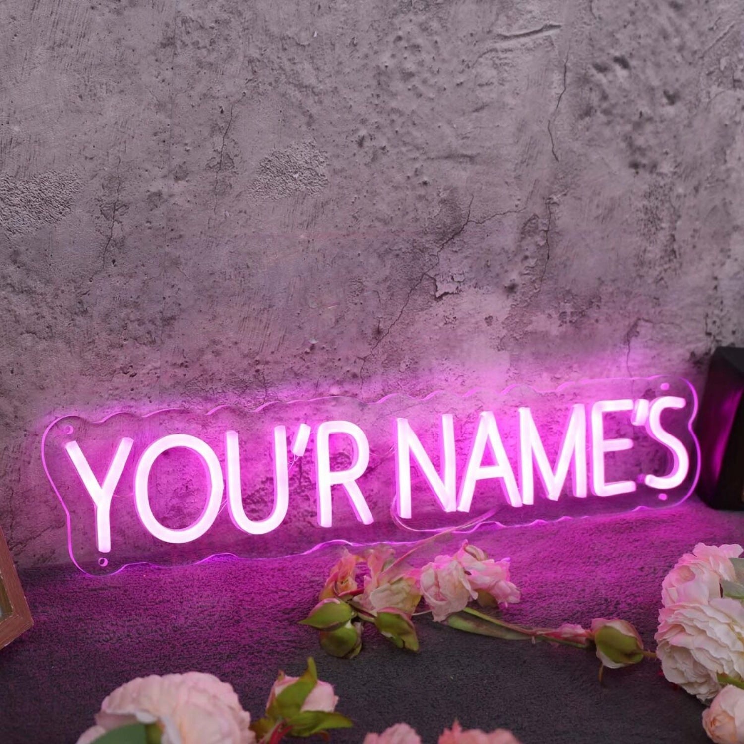 You Are Names Pink Led Neon Sign - Shineneon