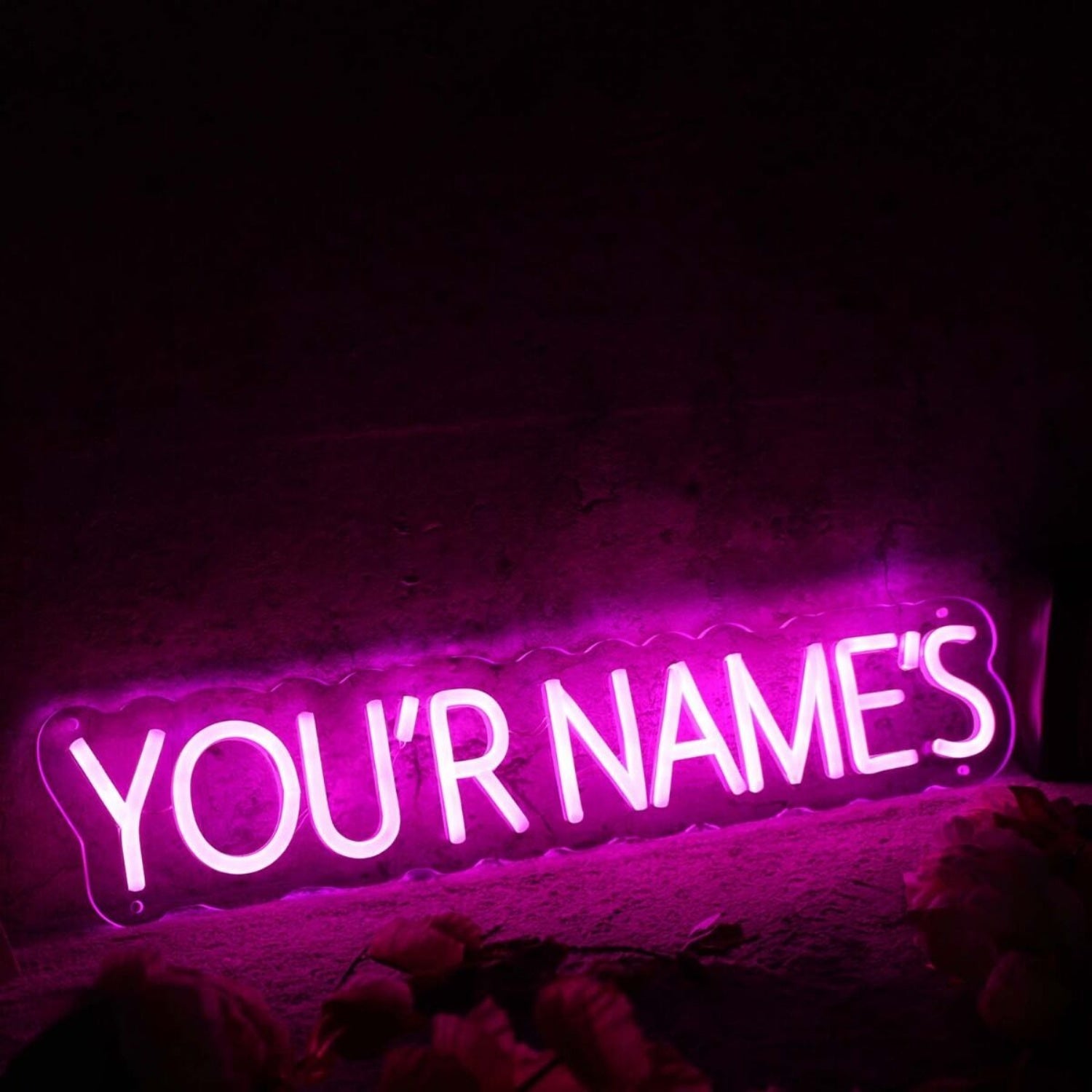 You Are Names Pink Led Neon Sign - Shineneon