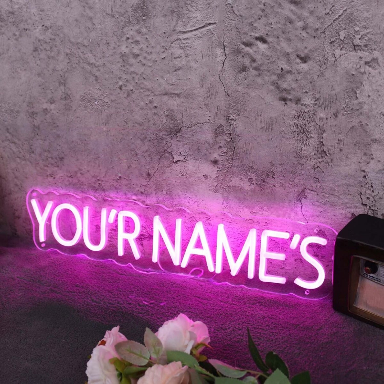 You Are Names Pink Led Neon Sign - Shineneon