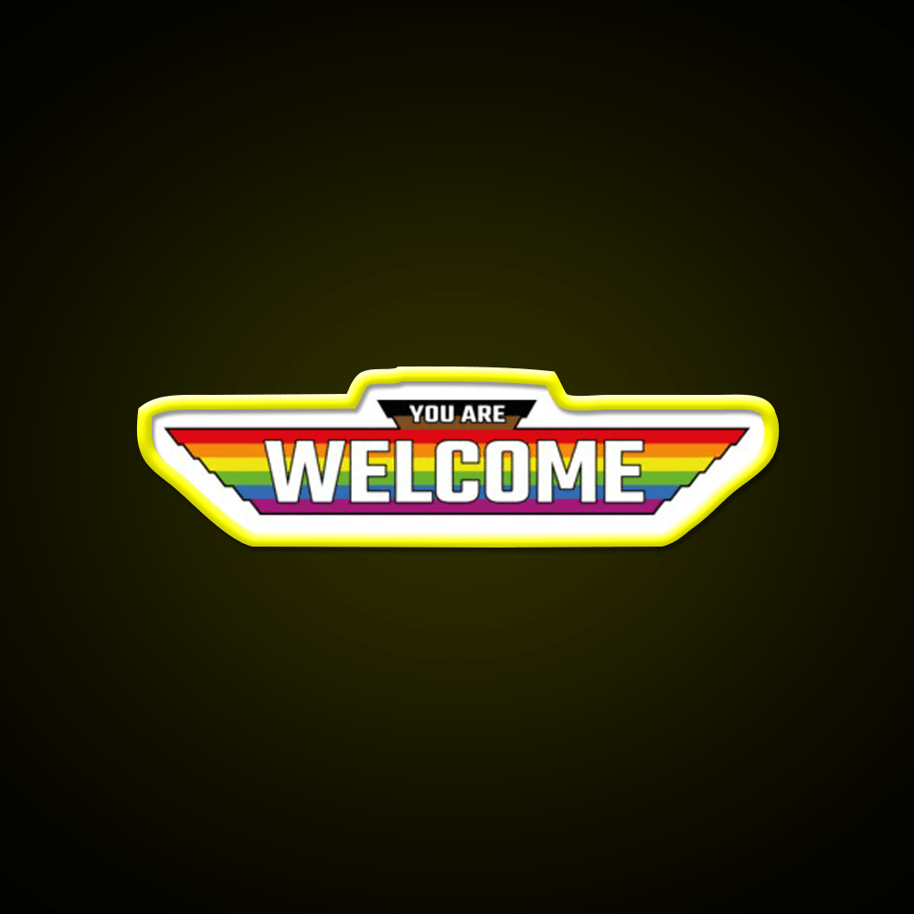 You Are Welcome To The Grim Darkness Welcome Led Neon Sign Open Sign Rgb Color - Shineneon