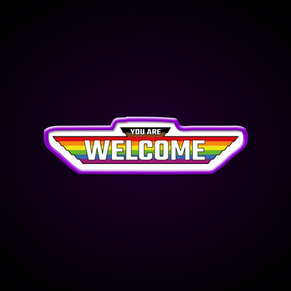 You Are Welcome To The Grim Darkness Welcome Led Neon Sign Open Sign Rgb Color - Shineneon
