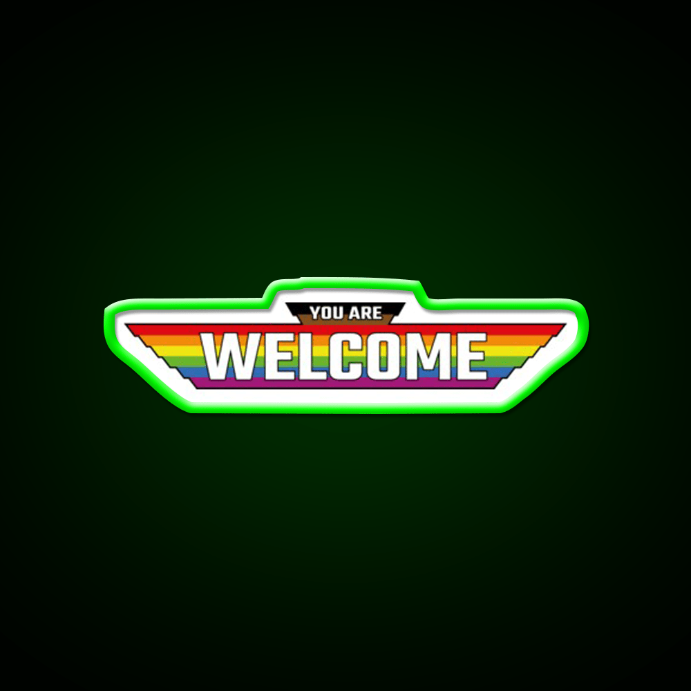 You Are Welcome To The Grim Darkness Welcome Led Neon Sign Open Sign Rgb Color - Shineneon