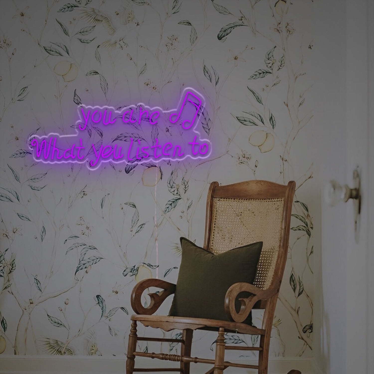 You Are What You Listen To Led Neon Sign | Shineneon