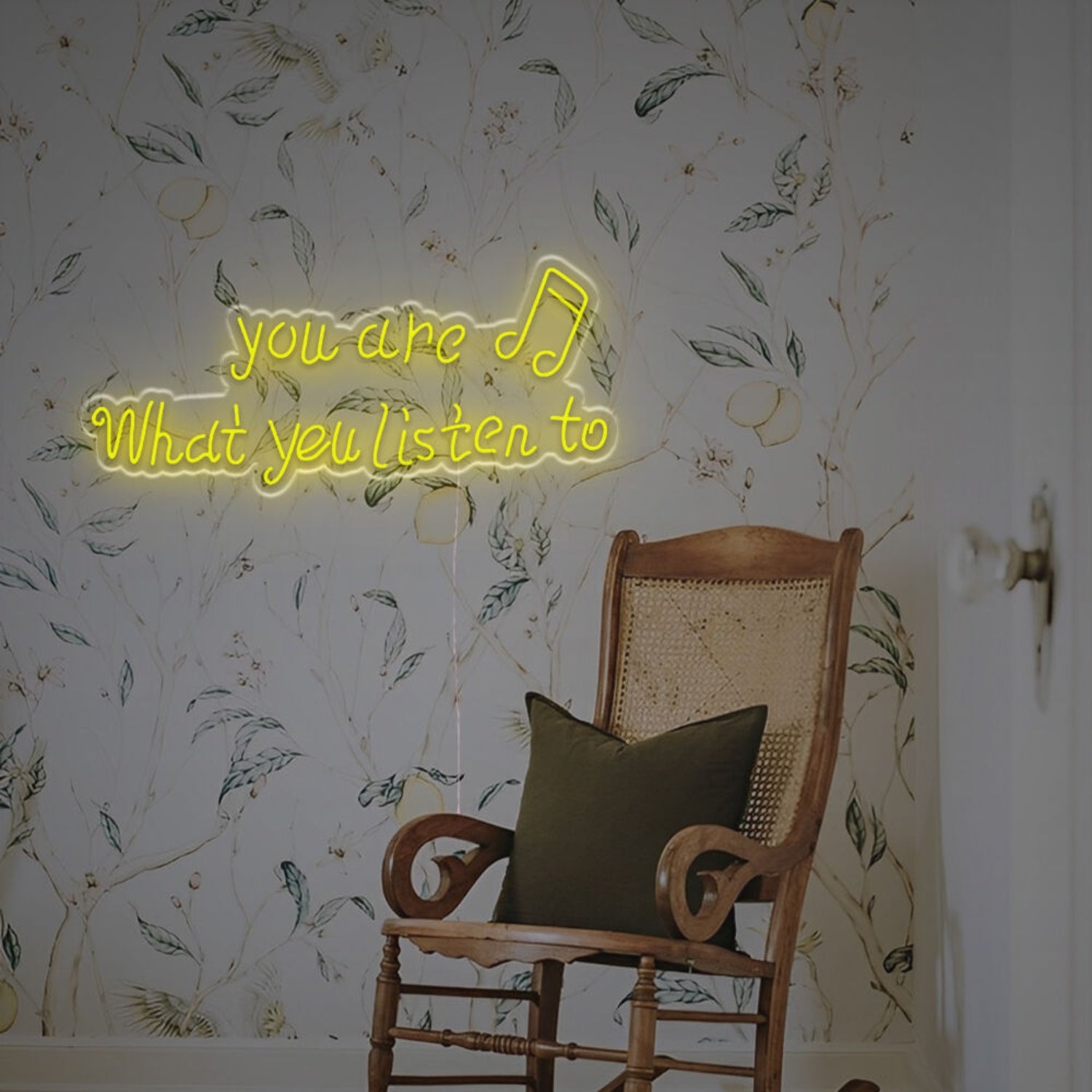 You Are What You Listen To Led Neon Sign | Shineneon