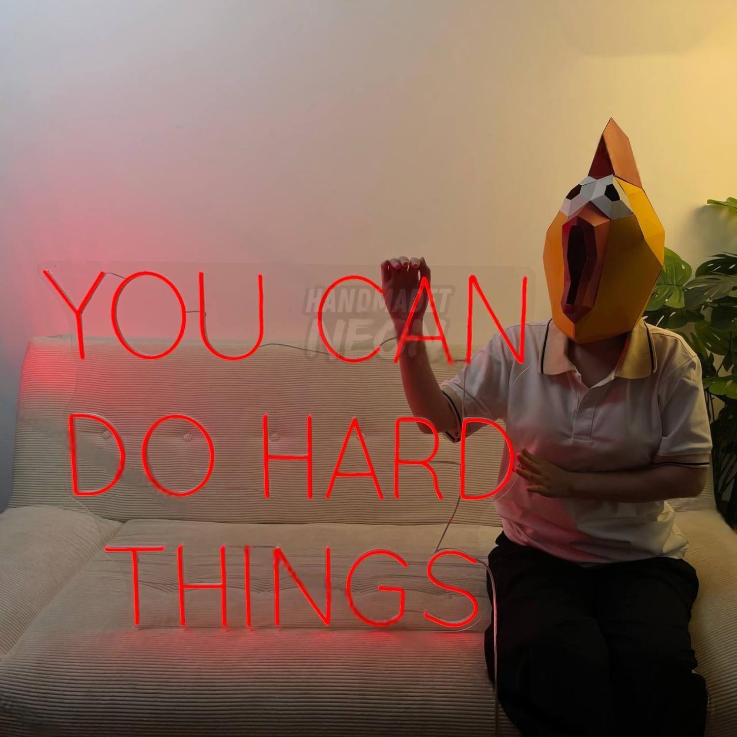 You Can Do Hard Things Led Neon Sign Led Neon Sign For Room | Shineneon