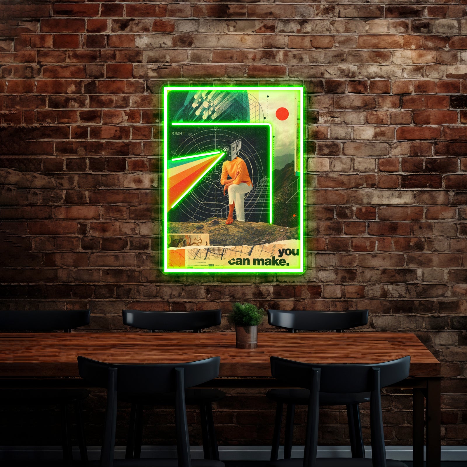 You Can Make It Right Artwork Led Neon Signs | Shineneon