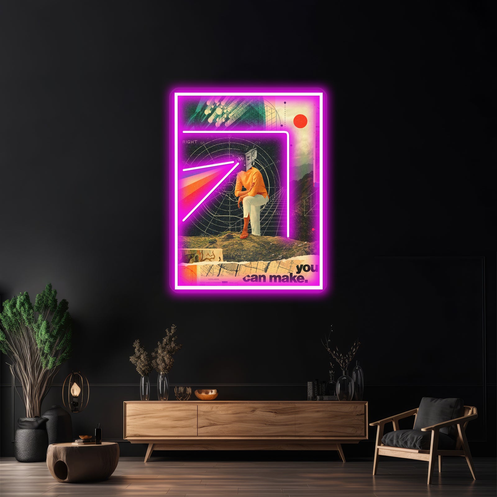 You Can Make It Right Artwork Led Neon Signs | Shineneon