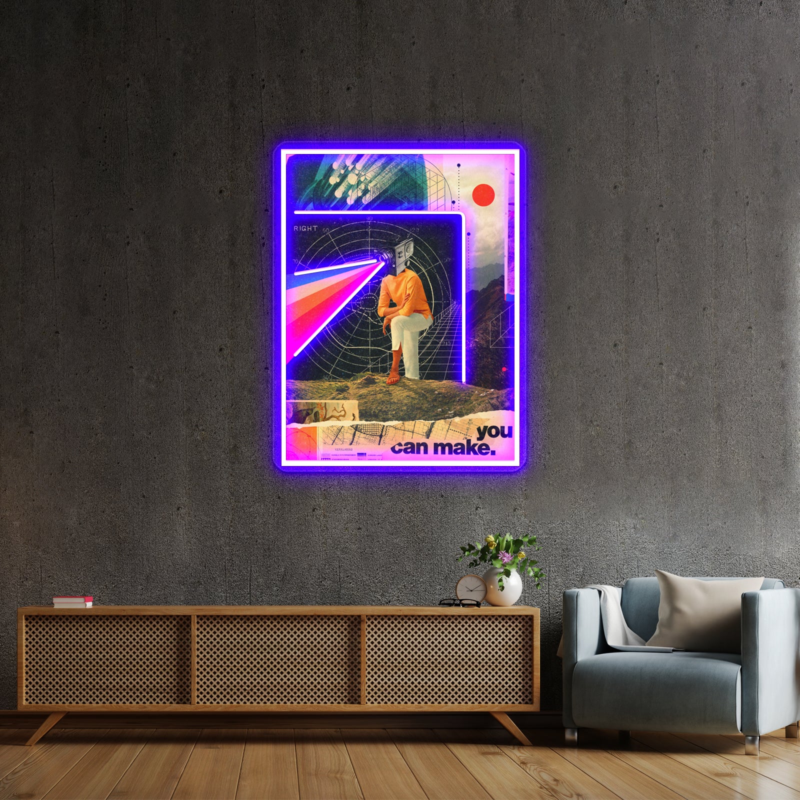 You Can Make It Right Artwork Led Neon Signs | Shineneon