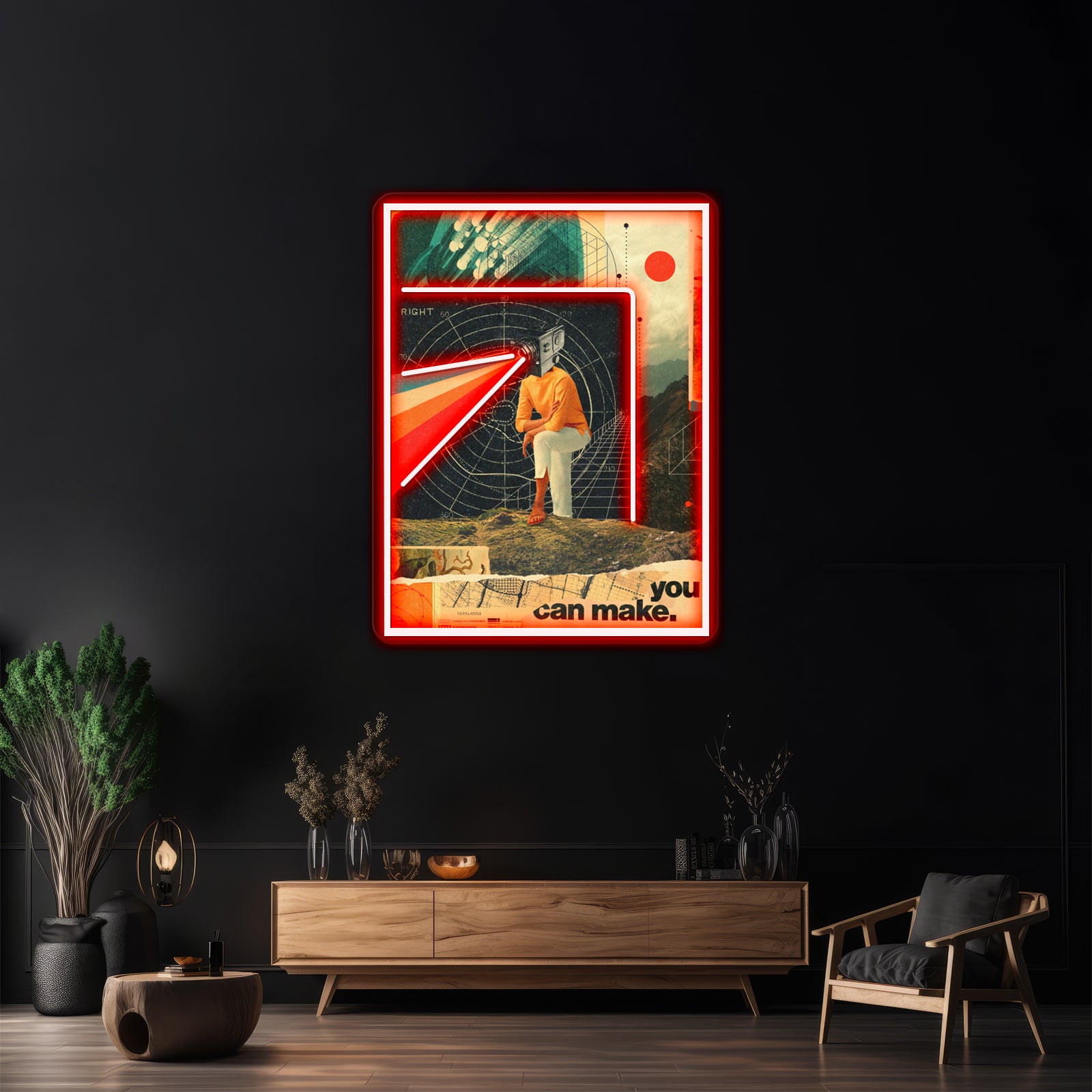 You Can Make It Right Artwork Led Neon Signs | Shineneon