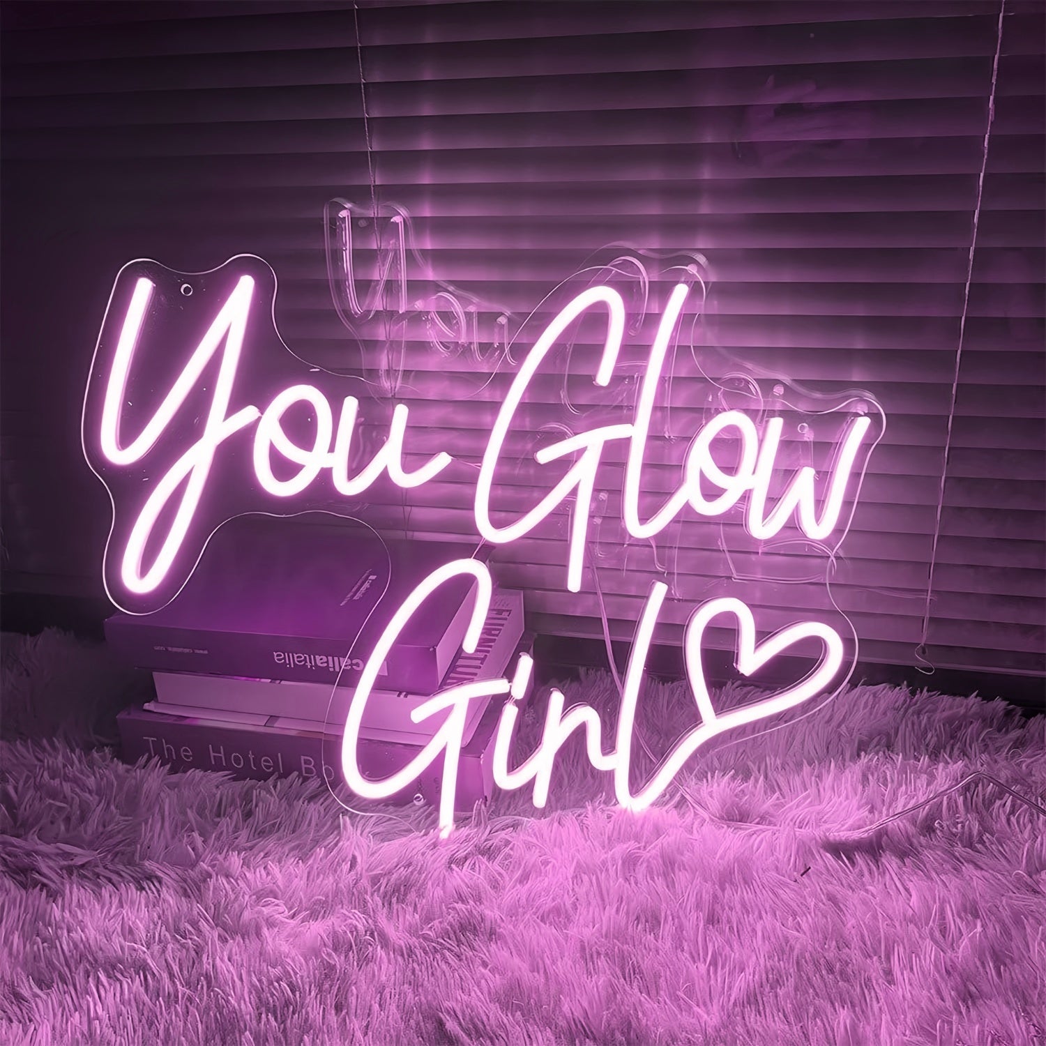You Glow Girl Shine Bright With Neon Radiance - Shineneon