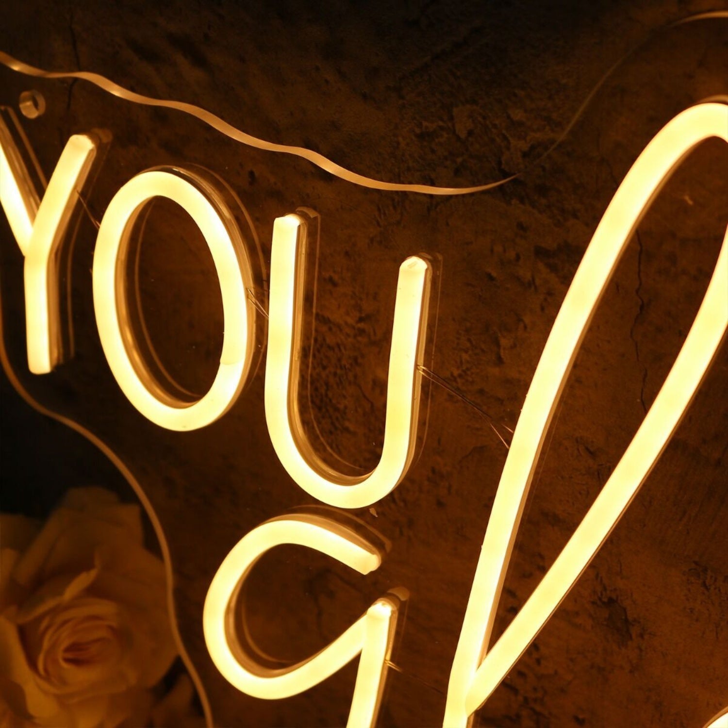 You Glow Girl Yellow Led Neon Sign - Shineneon