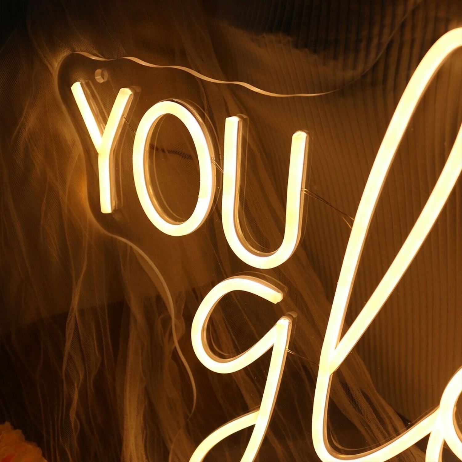 You Glow Girl Yellow Neon Led Sign - Shineneon