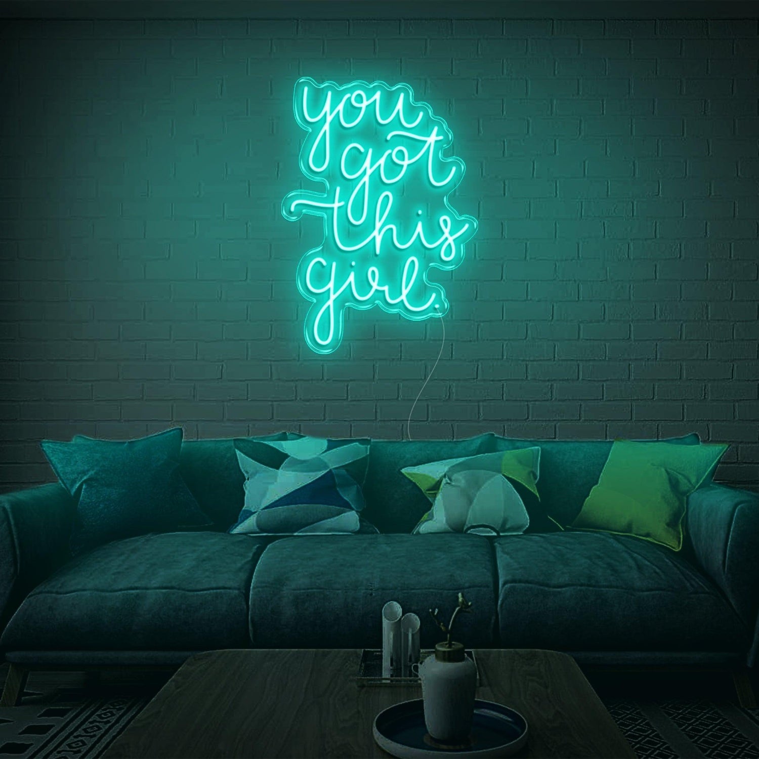 You Got This Girl White Script Led Neon Sign For Home Decor Wall Art | Shineneon
