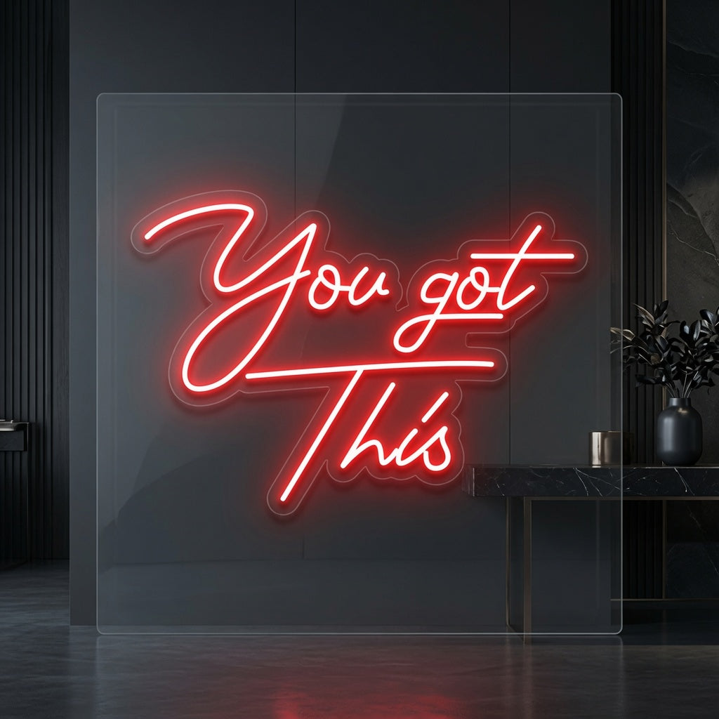 You Got This LED Neon Sign Home Wall Art - 02 High-Converting Product Image