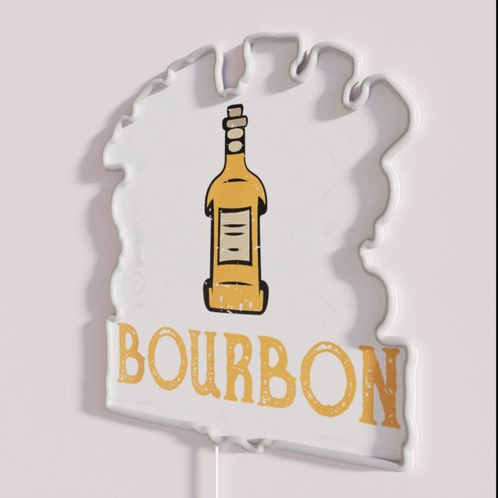 You Had Me At Bourbon Rgb Led Neon Sign Bar Decor - Shineneon