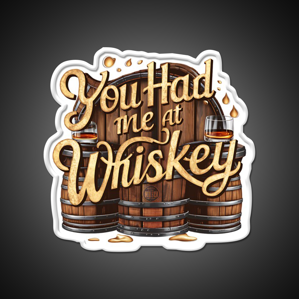 You Had Me At Whiskey Drink Bar Led Neon Sign Rgb Color