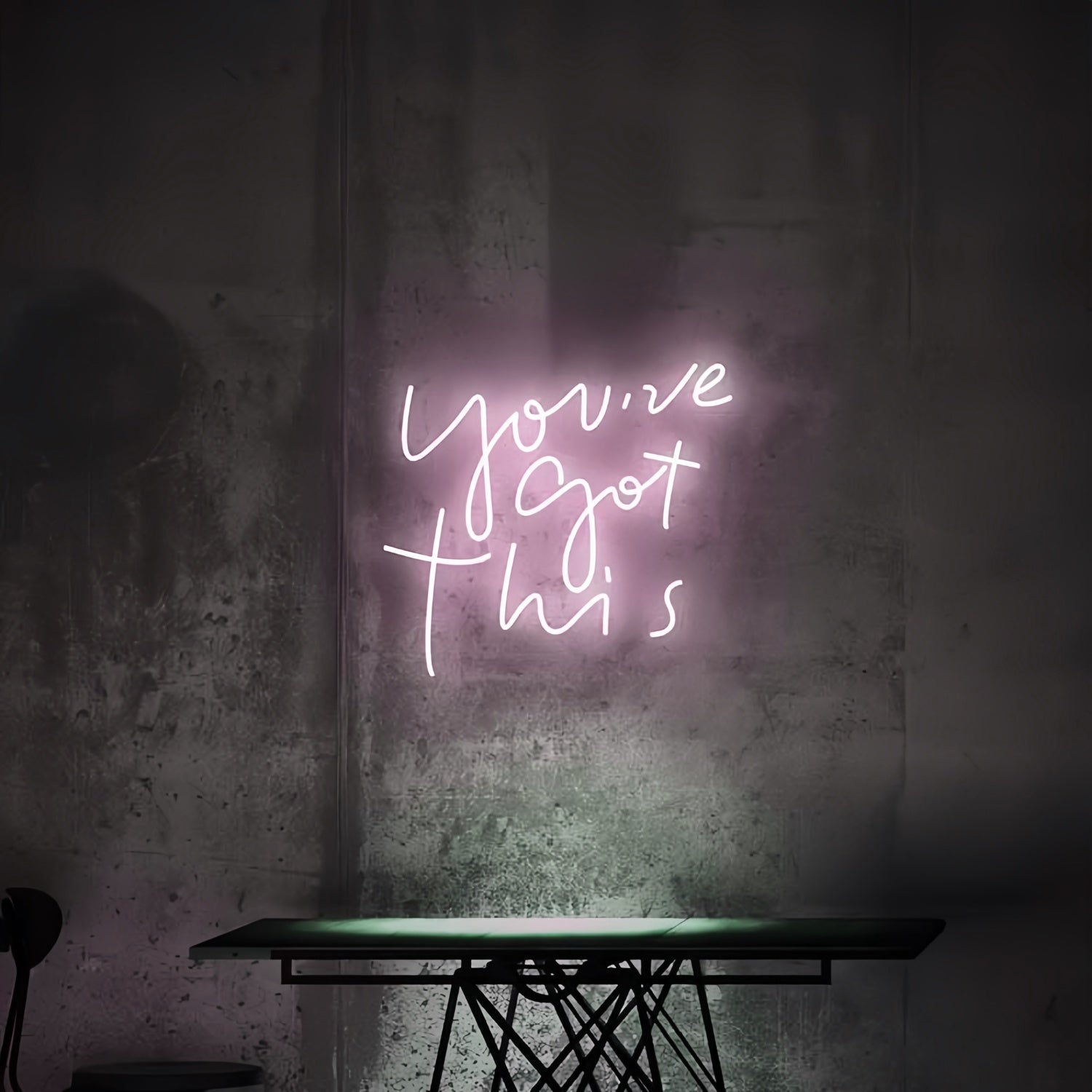 You Have Got This Illuminate Your Space With Confidence And Neon Glow | Shineneon