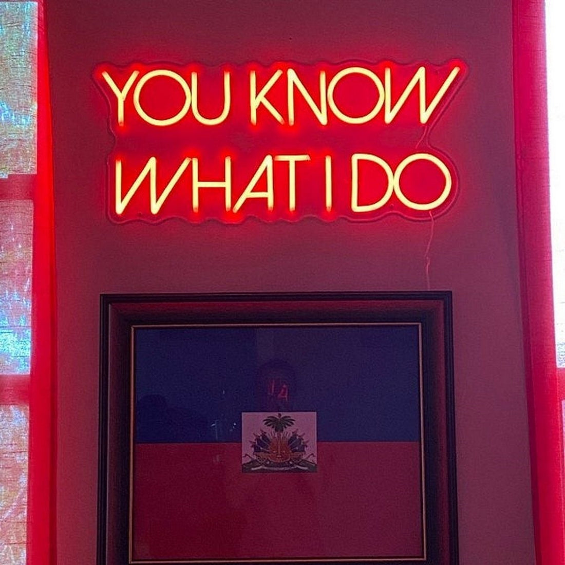 You Know What I Do Led Sign Business Neon Sign