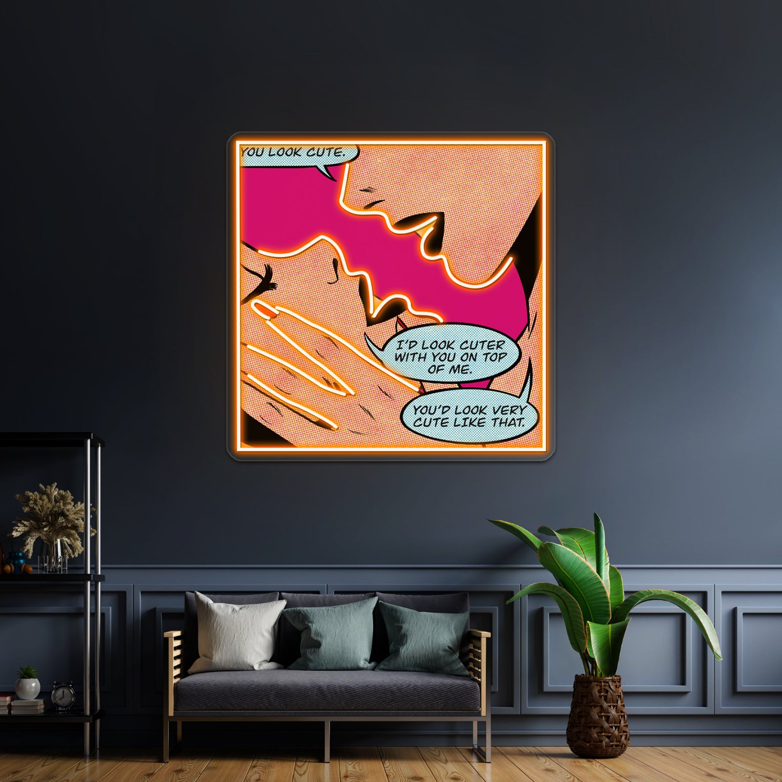 You Look Cute Artwork Led Neon Signs | Shineneon