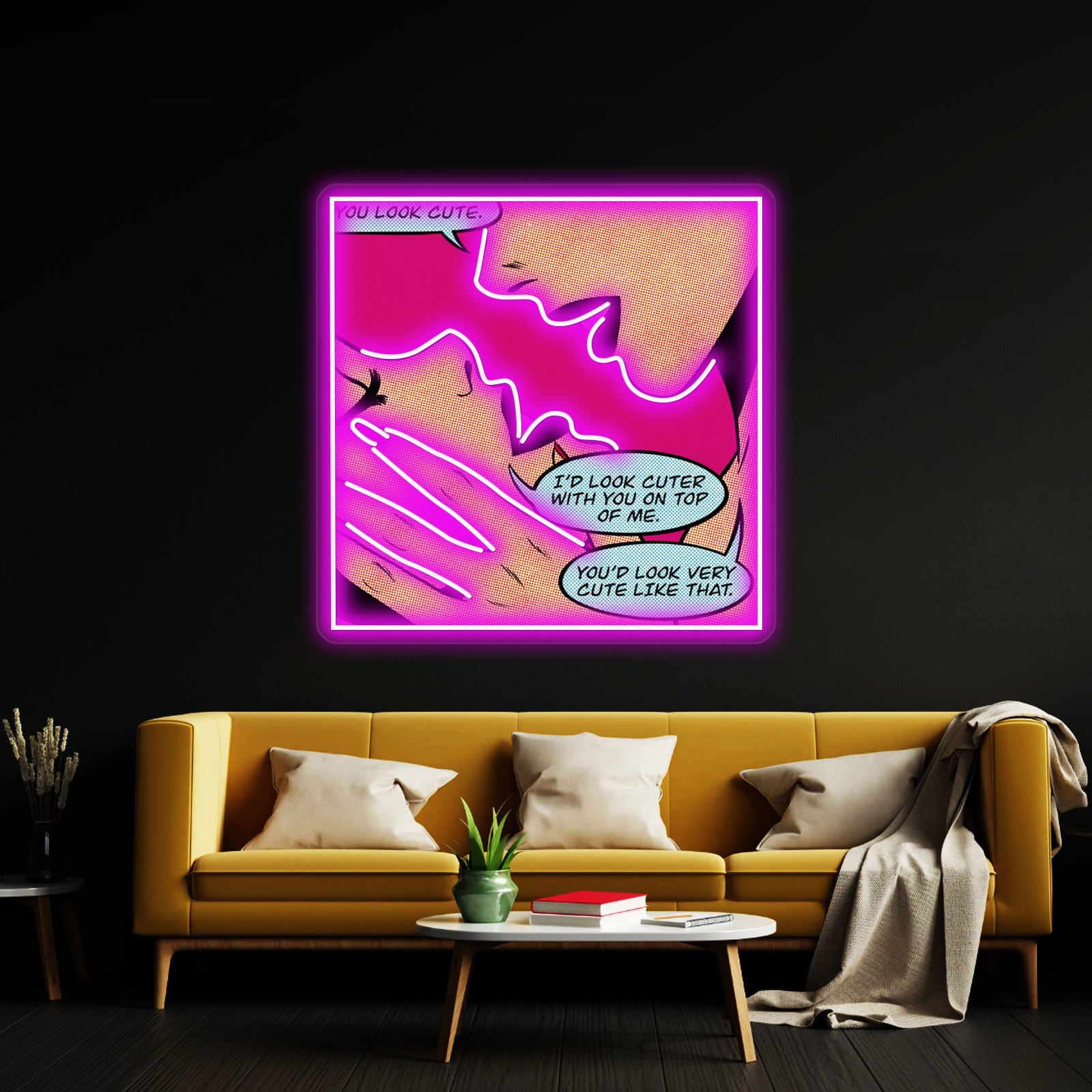 You Look Cute Artwork Led Neon Signs | Shineneon