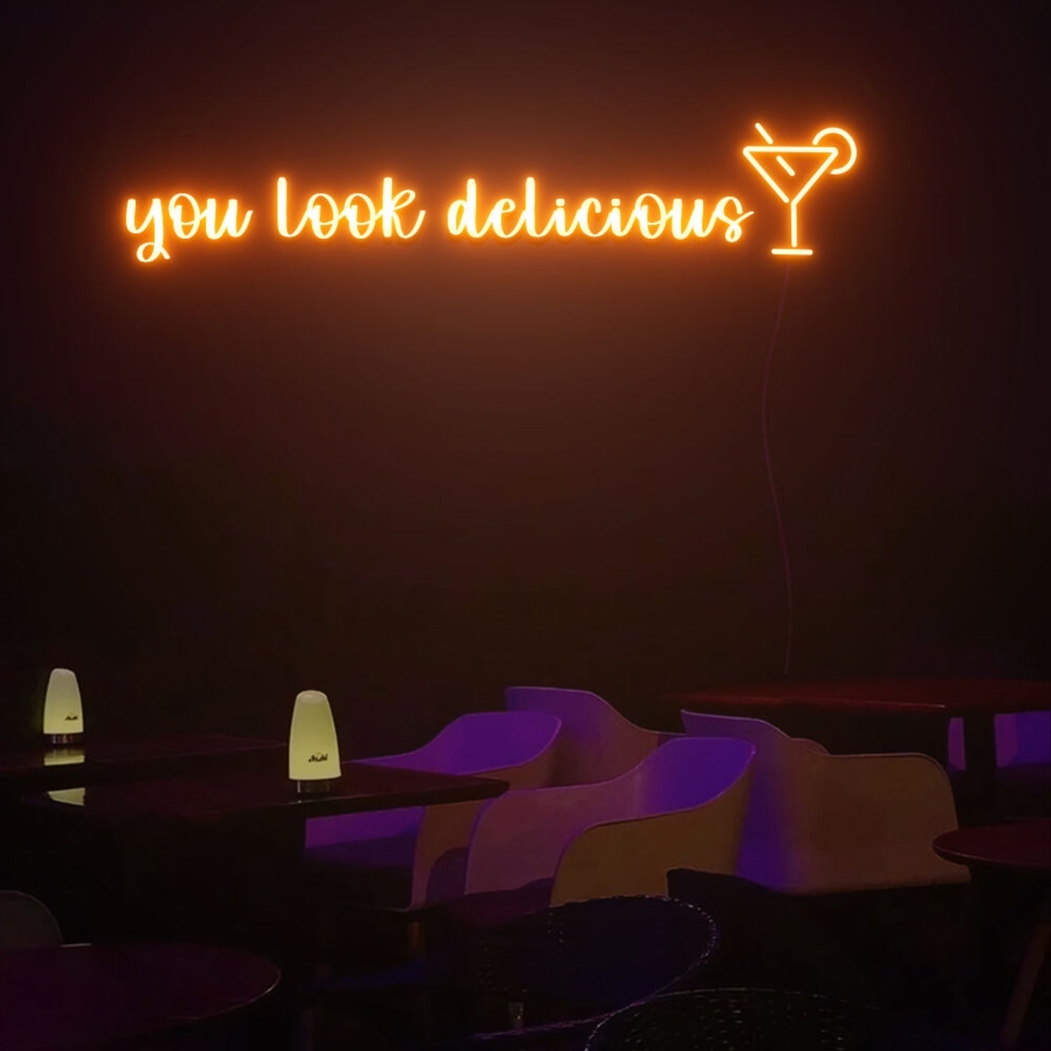 You Look Delicious Led Neon Sign For Home Party - Shineneon