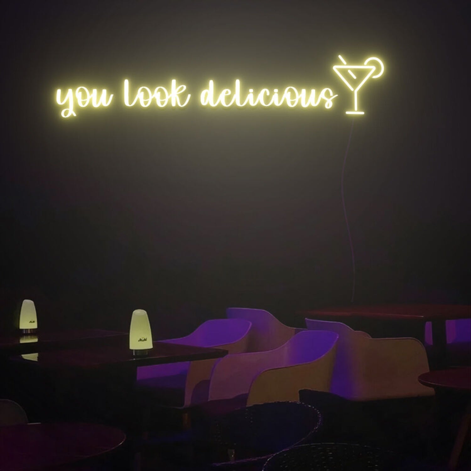 You Look Delicious Led Neon Sign For Home Party - Shineneon