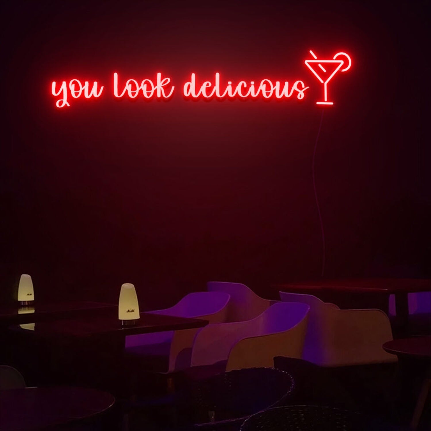 You Look Delicious Led Neon Sign For Home Party - Shineneon