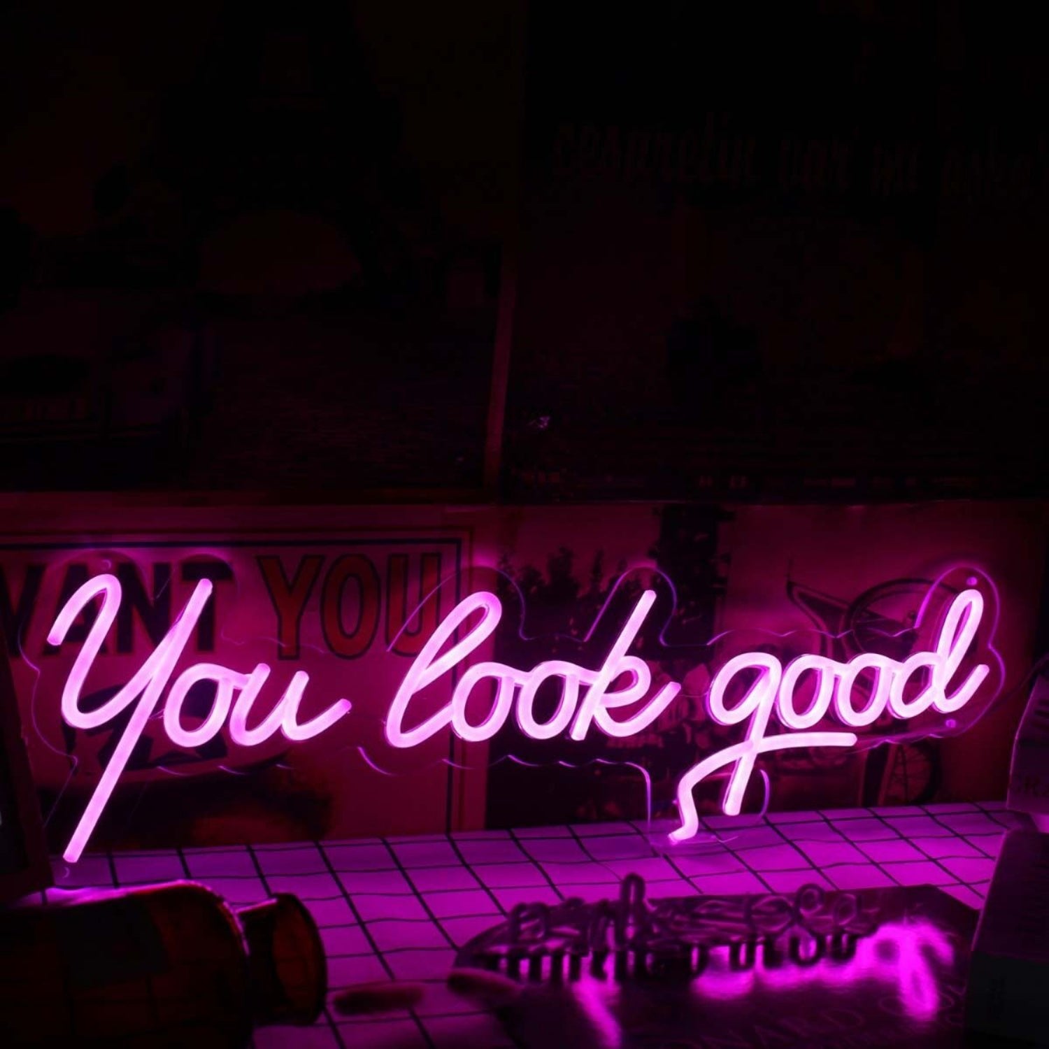 You Look Good Pink Led Neon Sign - Shineneon