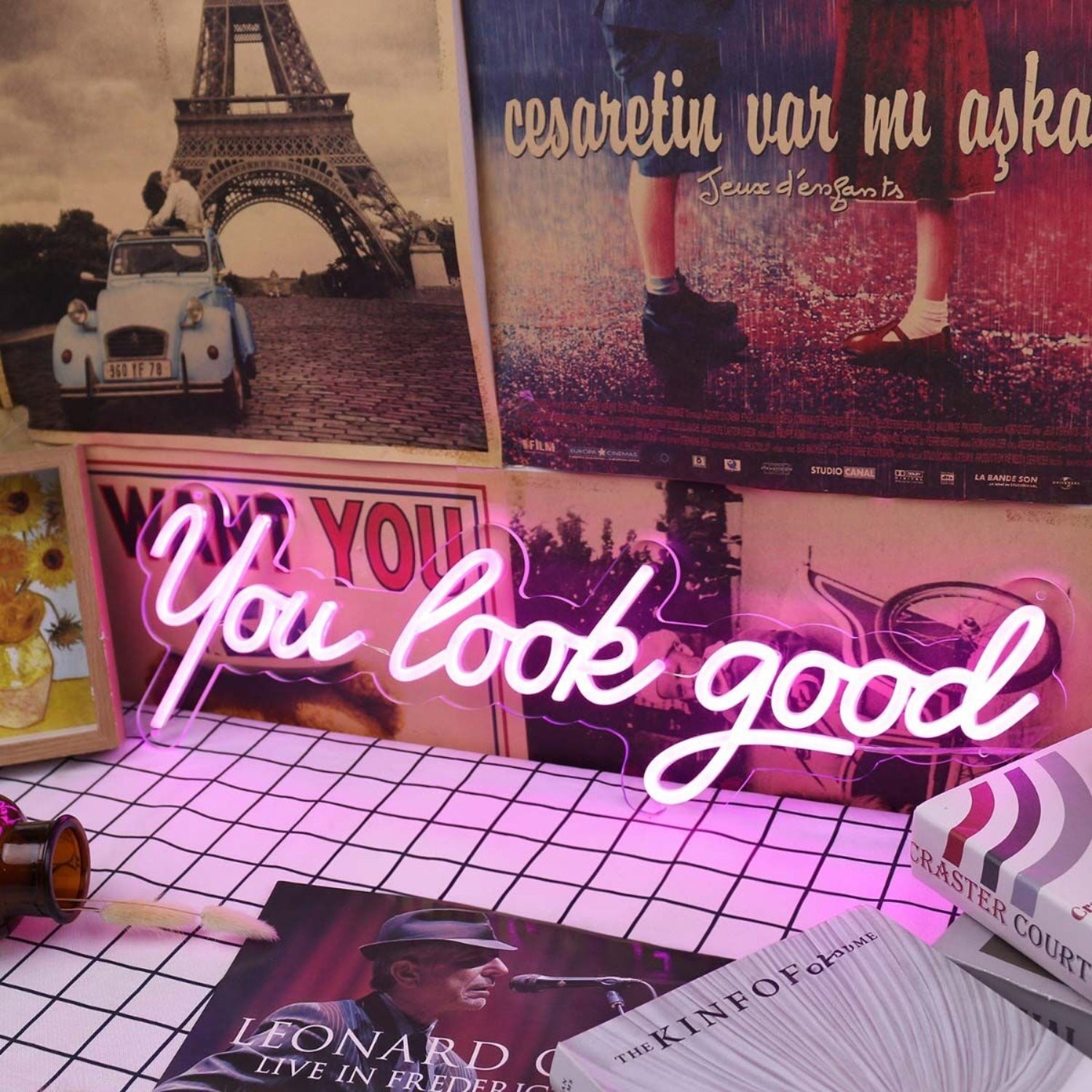 You Look Good Pink Led Neon Sign - Shineneon