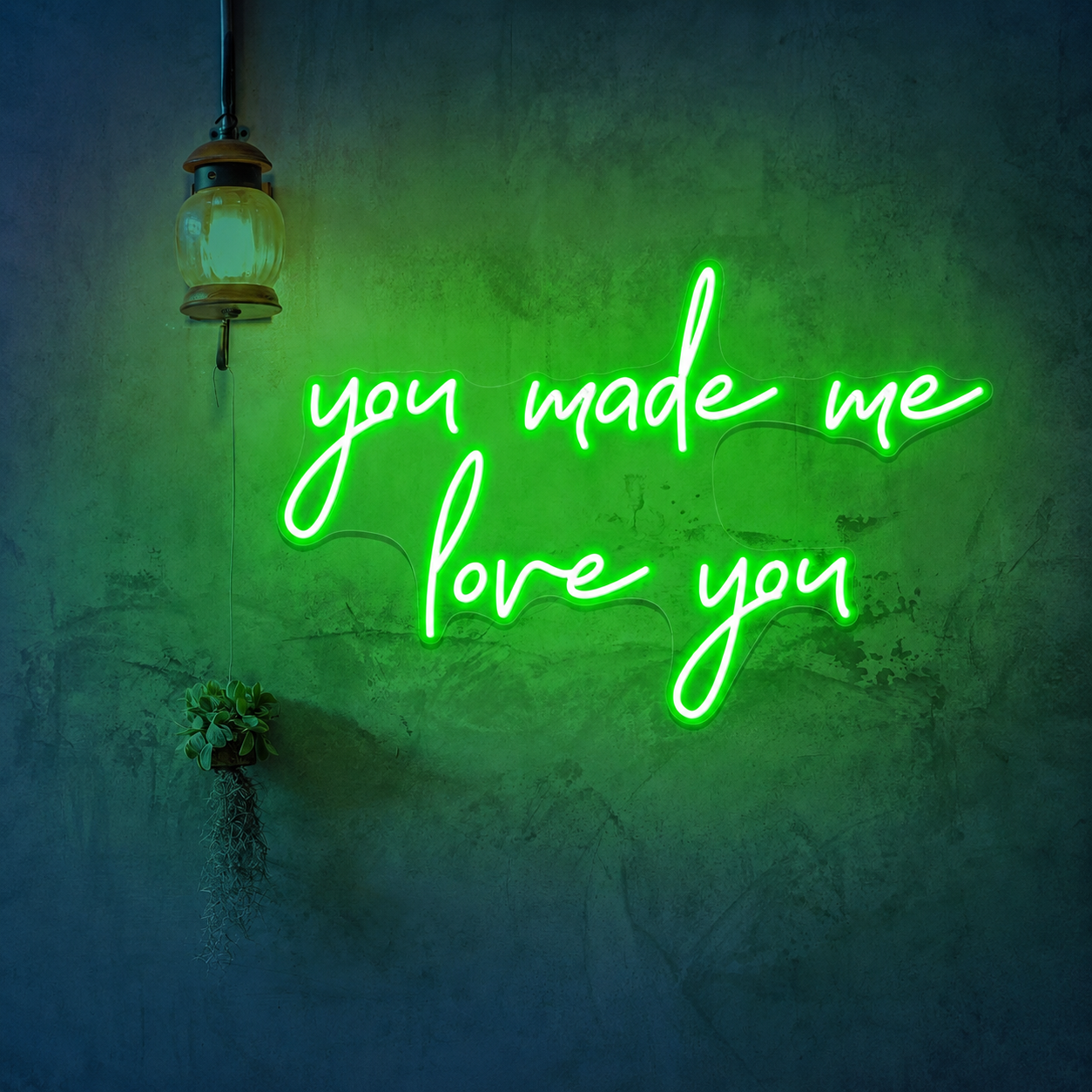You Made Me Love You LED Neon Sign - 01 Original Product Image