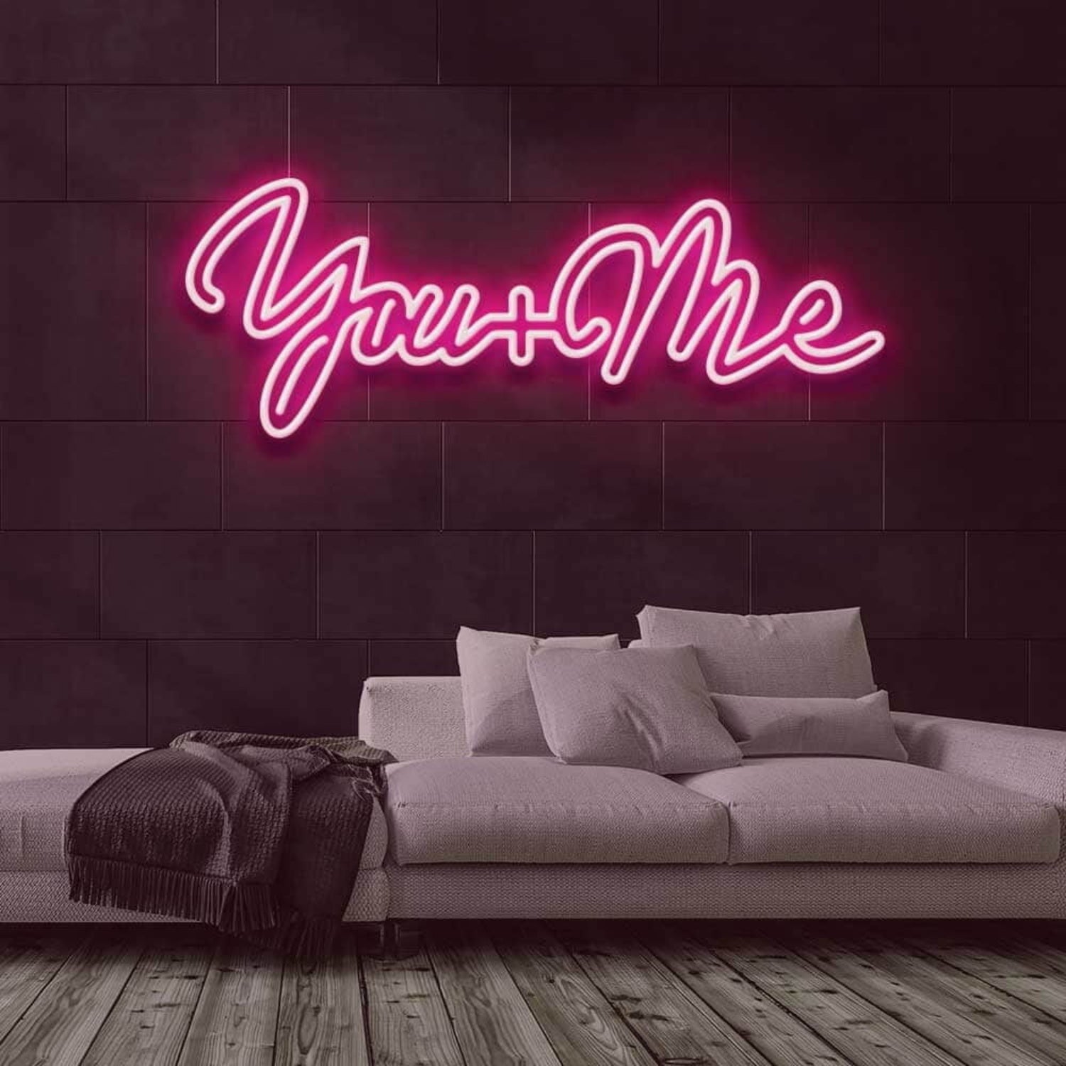 You Plus Me V1 Neon Sign | Shineneon