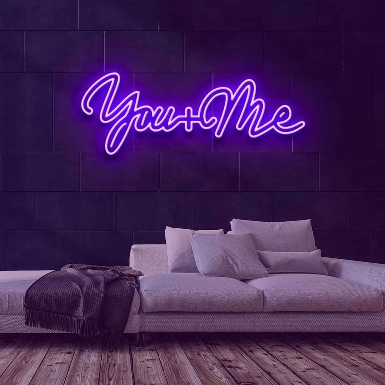 You Plus Me V1 Neon Sign | Shineneon