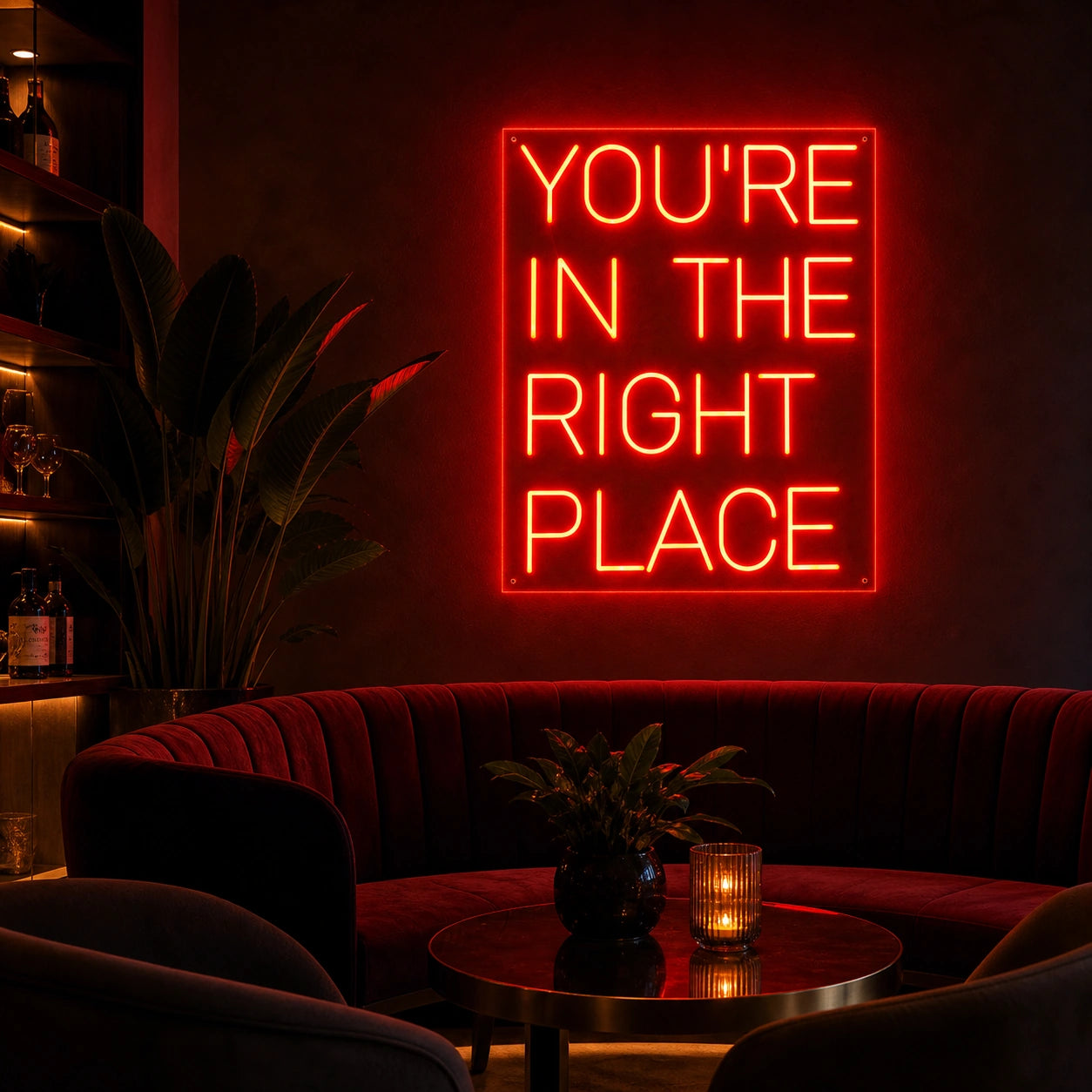You Re Room Decor LED Neon Sign real lifestyle scene