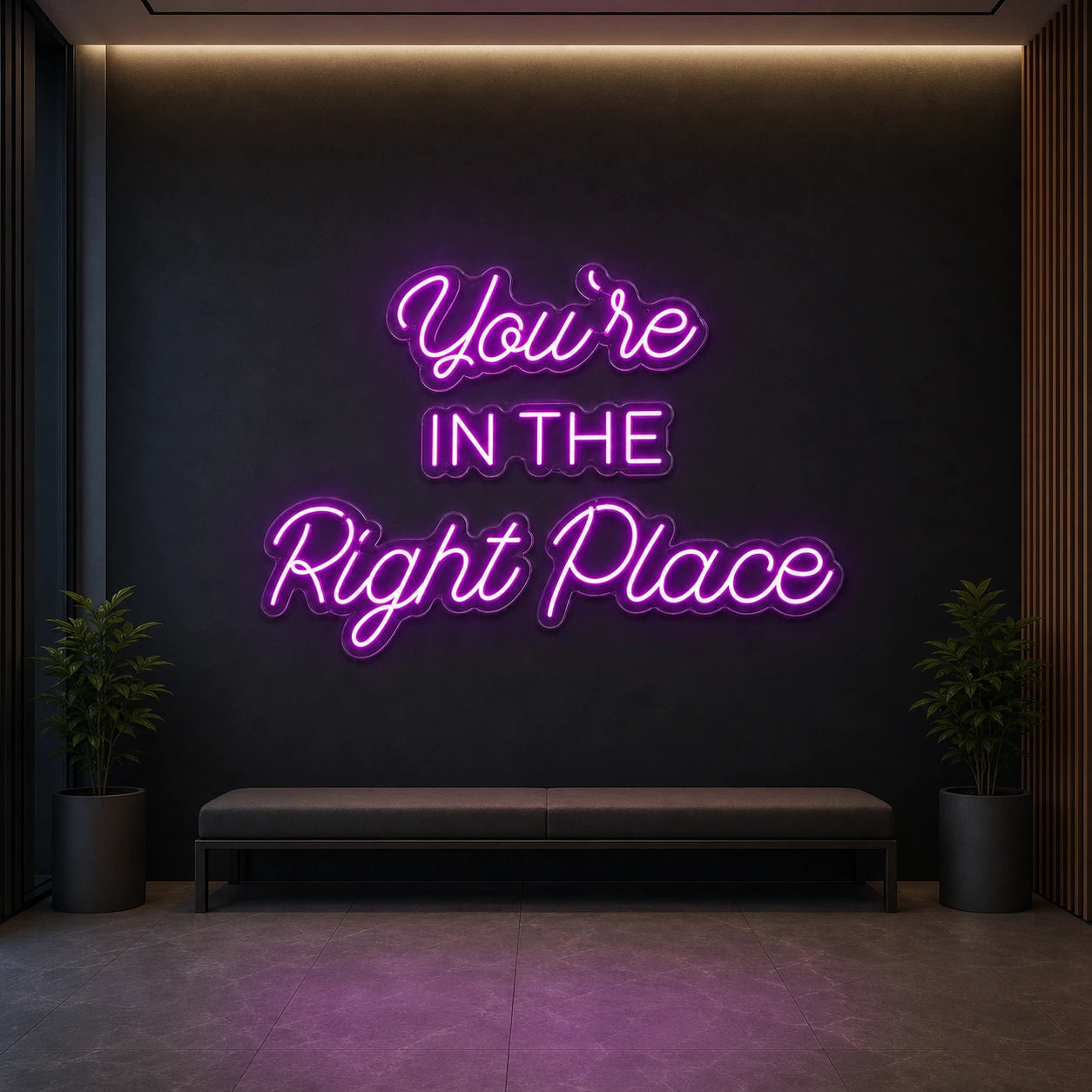 You Re Wall Art LED Neon Sign size image