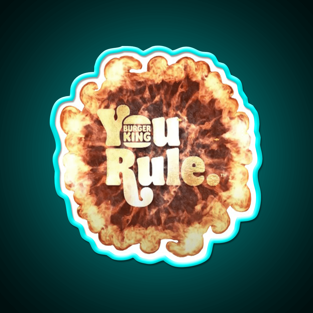 You Rule Fast Food Led Neon Sign For Burger Place Rgb Color - Shineneon