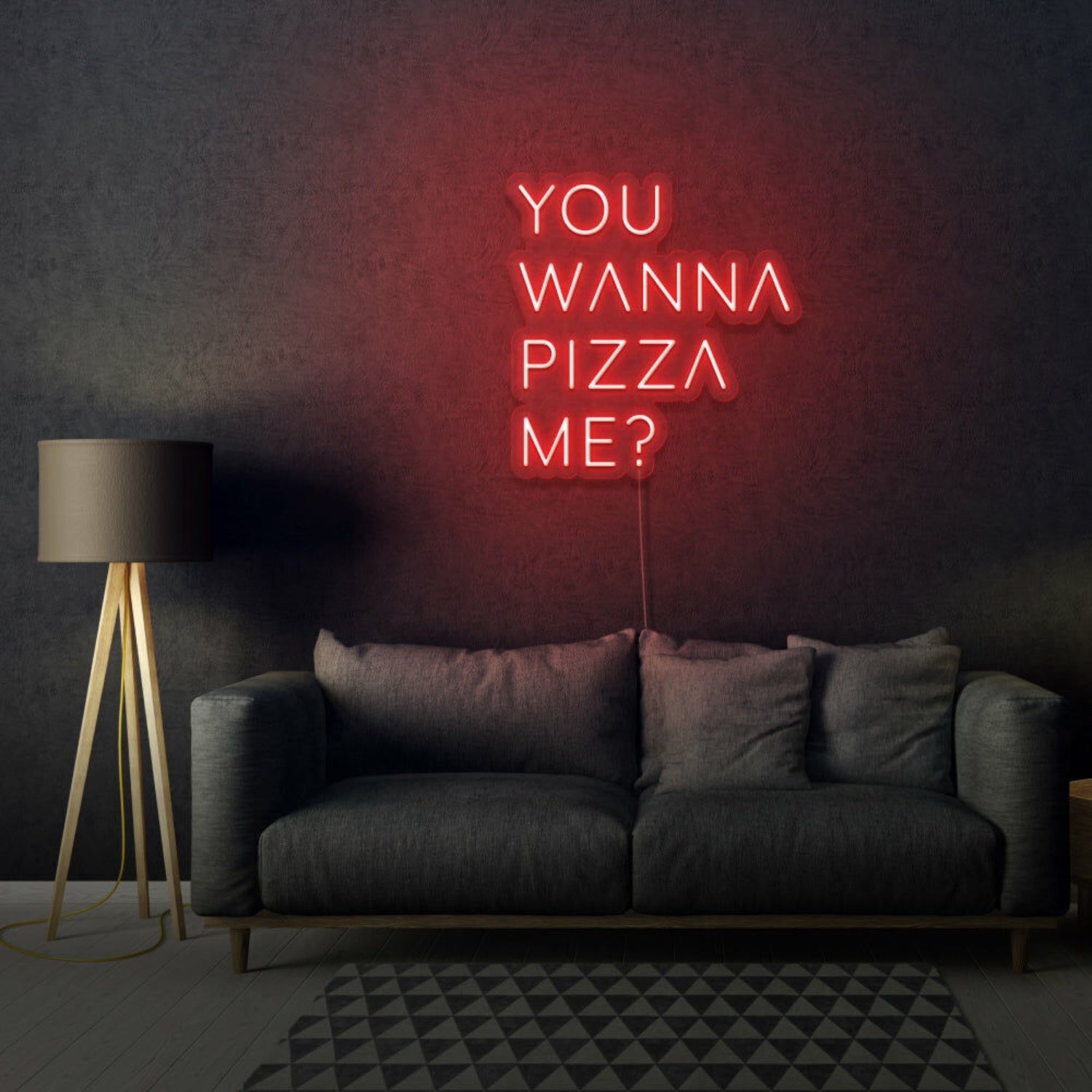 You Wanna Pizza Me Led Neon Sign Writing For Room | Shineneon