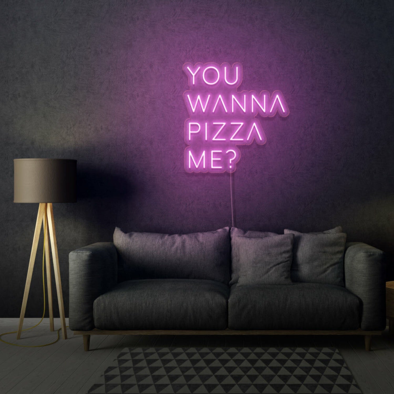 You Wanna Pizza Me Led Neon Sign Writing For Room | Shineneon