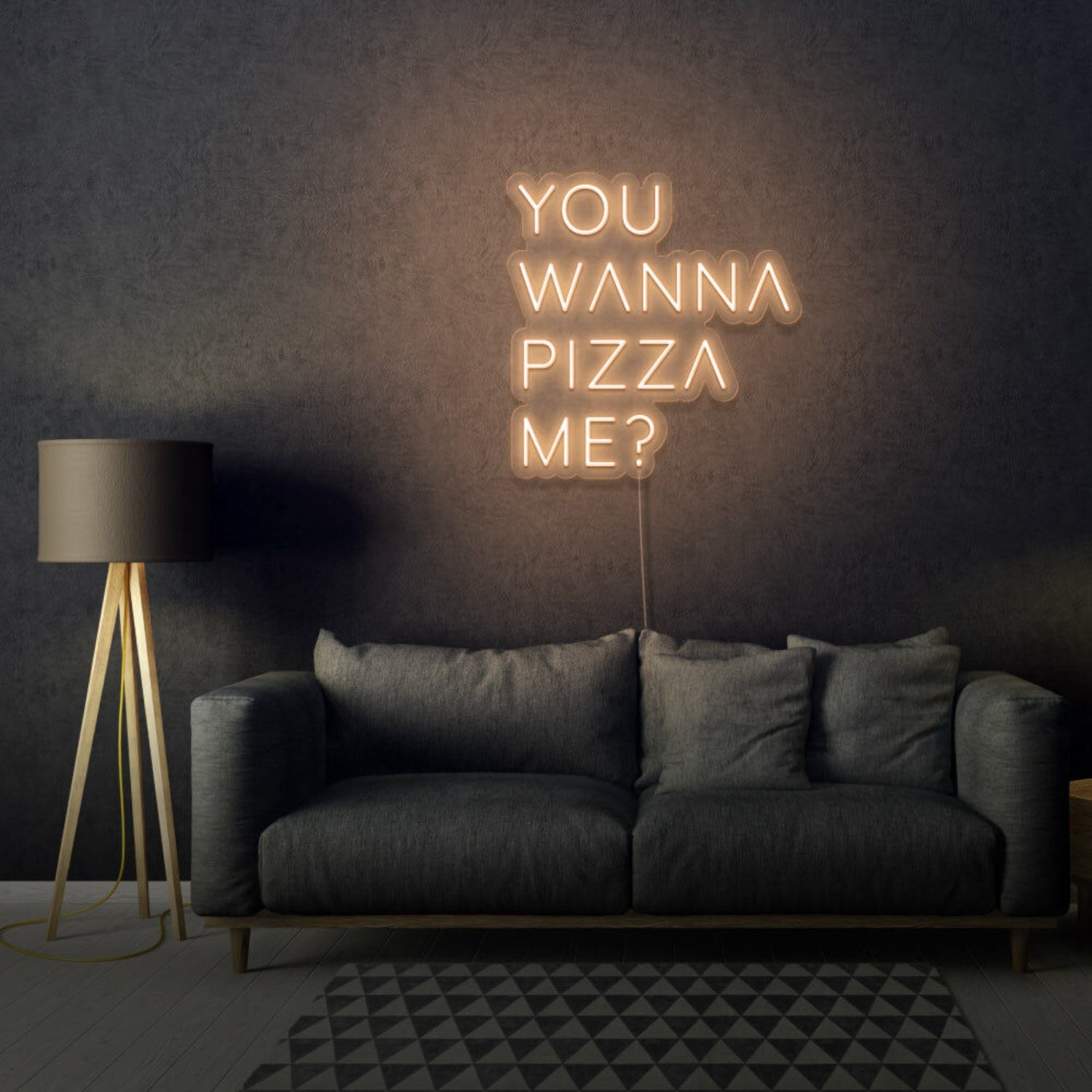 You Wanna Pizza Me Led Neon Sign Writing For Room | Shineneon
