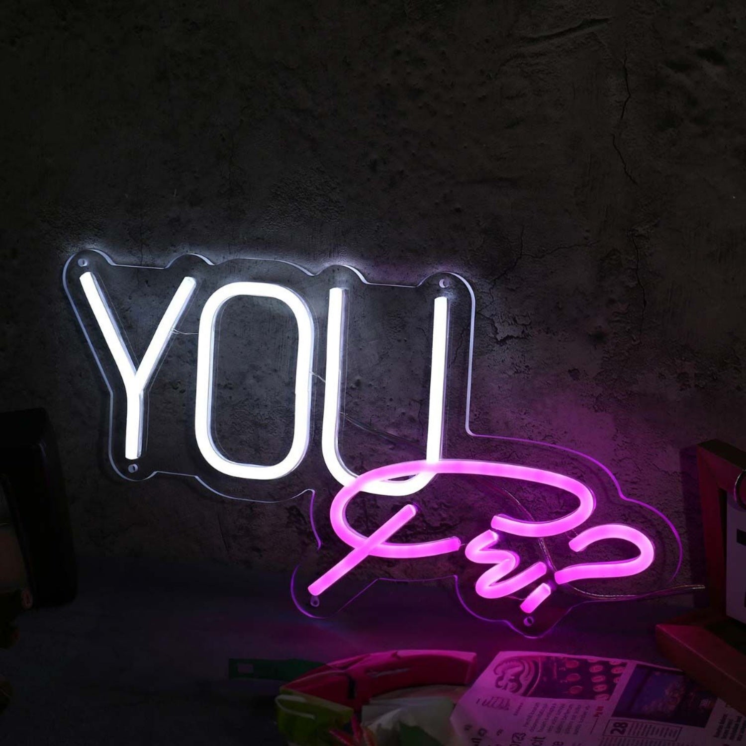 You White Led Neon Sign - Shineneon