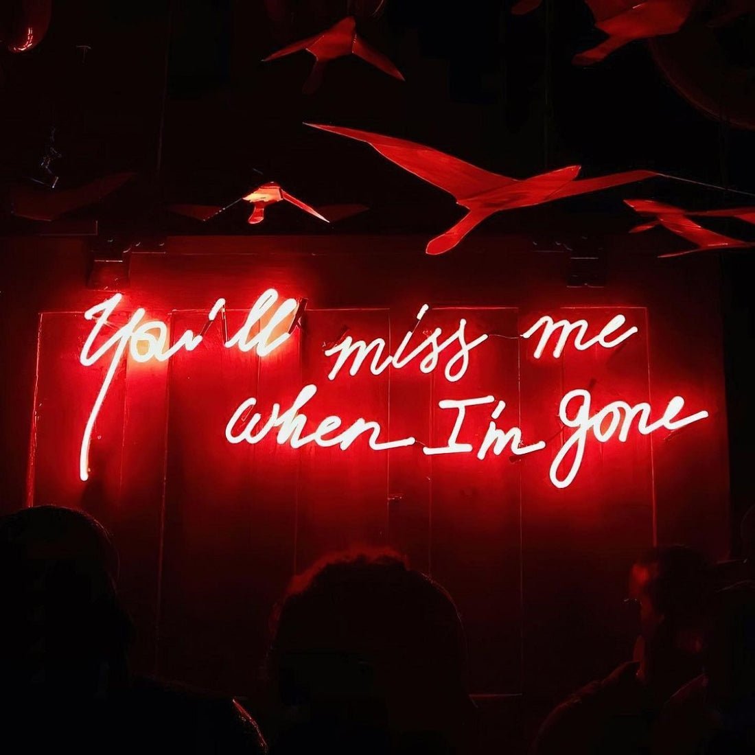 Youll Miss Me When Im Gone Led Sign Business Neon Sign - Shineneon