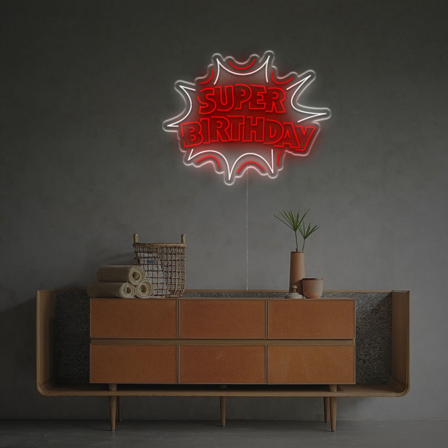 Your Celebrations Super Birthday Led Neon Sign | Shineneon