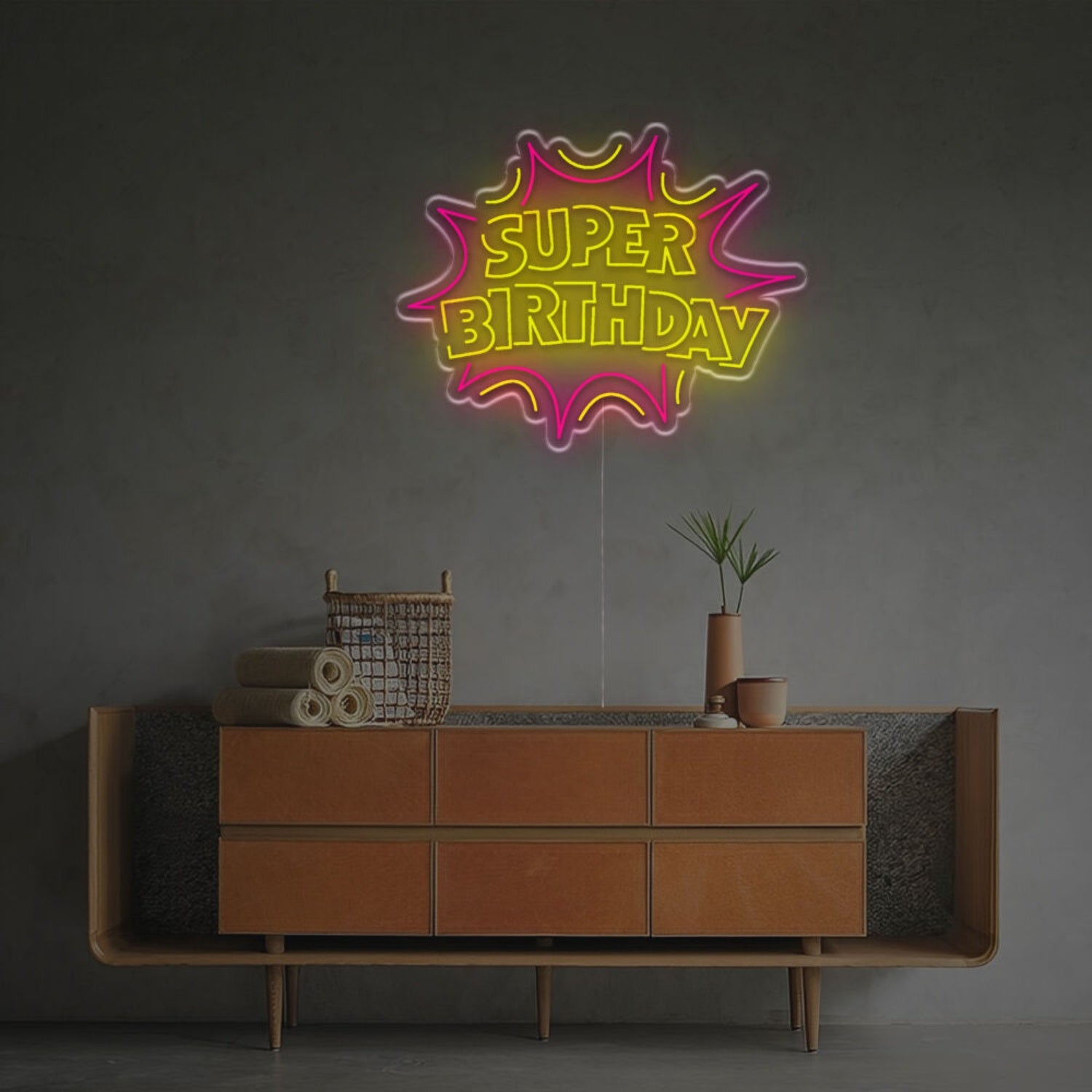 Your Celebrations Super Birthday Led Neon Sign | Shineneon