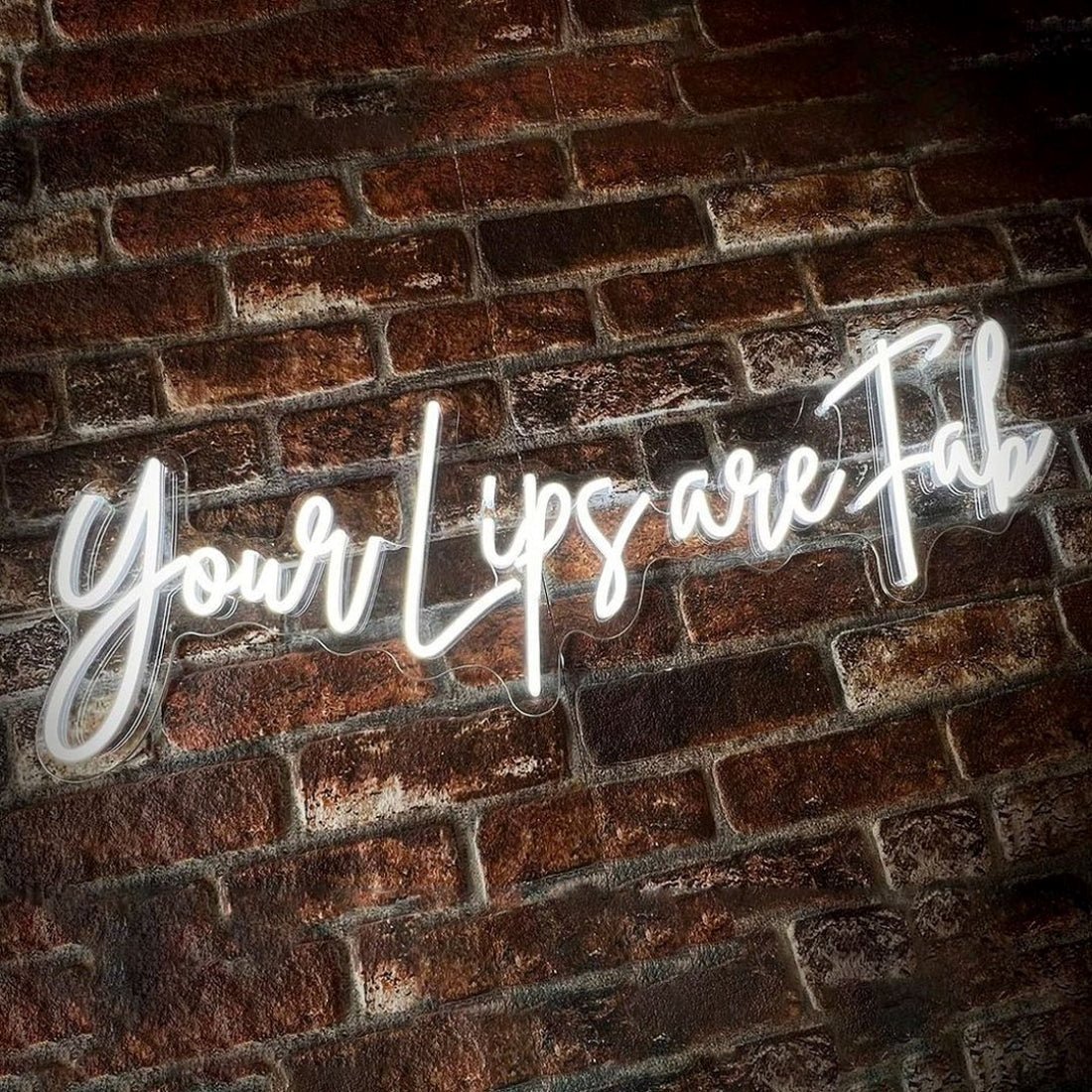 Your Lips Are Fab Neon Signs Neon Lights Led Neon Signs - Shineneon